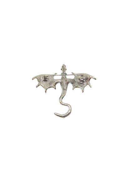 The Edit - Large Green Dragon Brooch