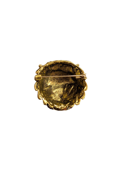 The Edit - Bejewelled Tiger Head Brooch