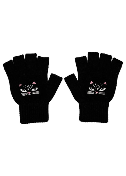 House of Disaster - Feline Fingerless Gloves