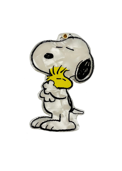 House of Disaster - Peanuts Hugging Woodstock Compact Mirror
