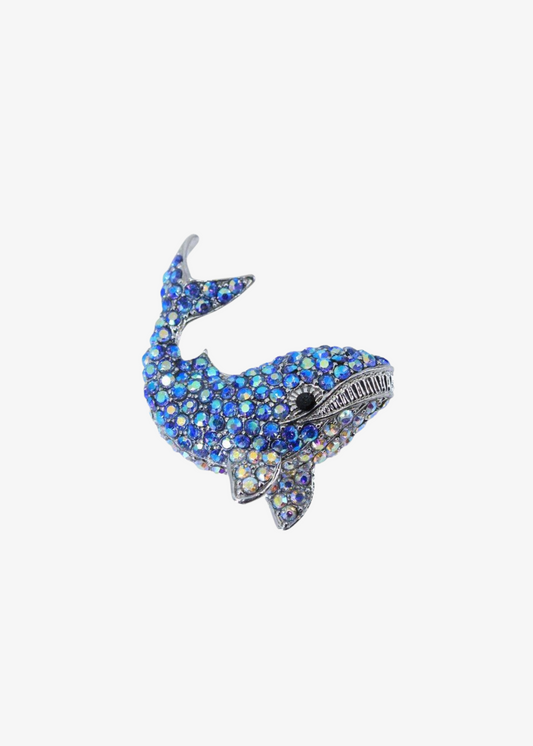 The Edit - Jewel Whale Brooch