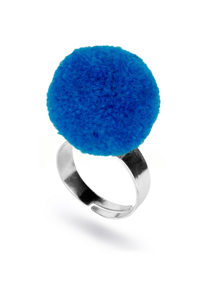 Joe Cool - Adjustable Colourful Pom Pom Rings