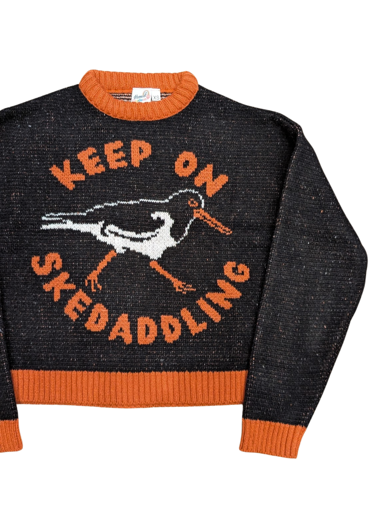 Home of Rainbows - 'Keep on Skedaddling' Oystercatcher Jumper