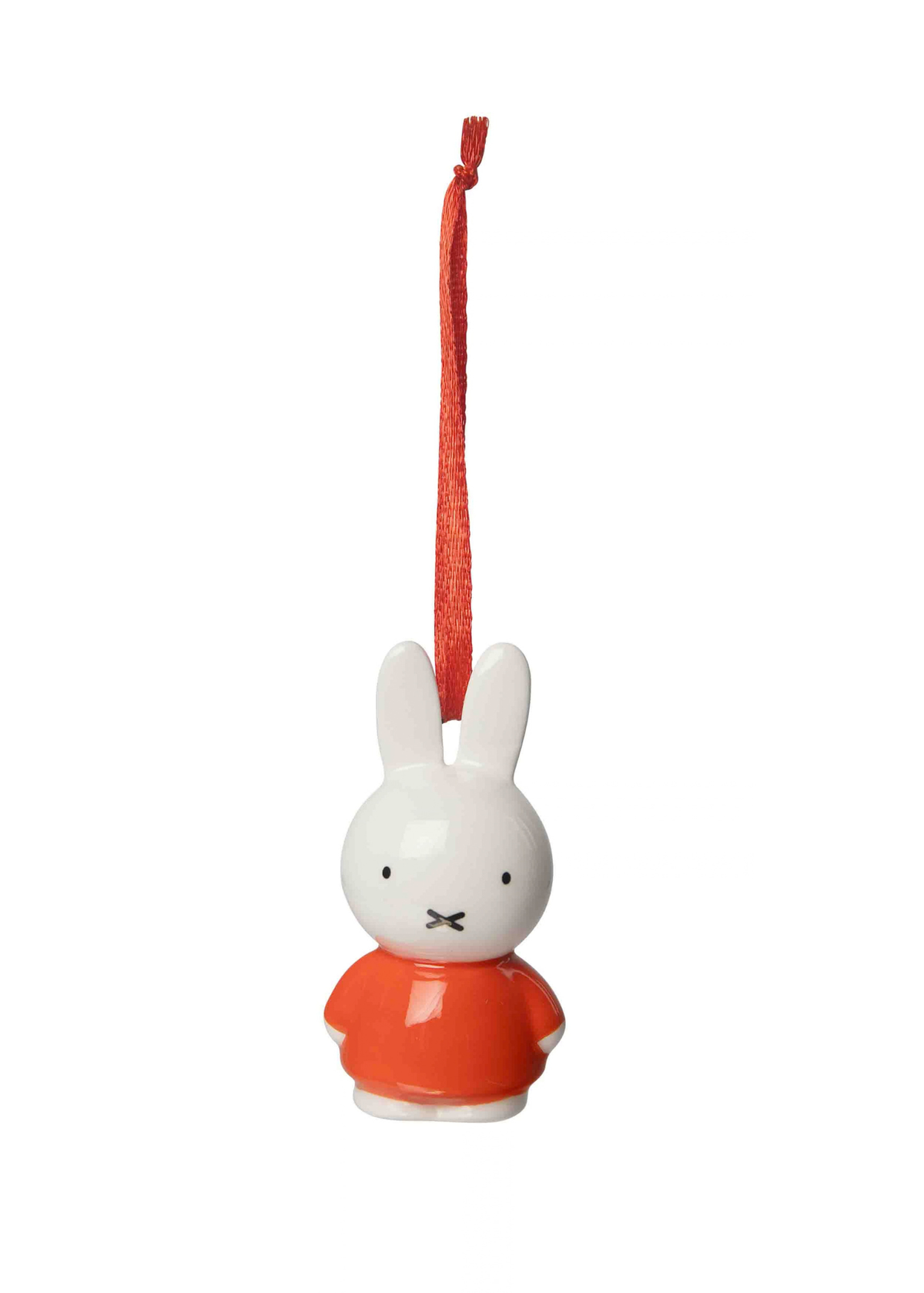 Miffy - Ceramic Red Dress Miffy Hanging Decoration