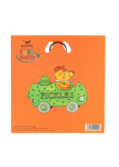 Magpie - Richard Scarry Pickle Car Key Charm