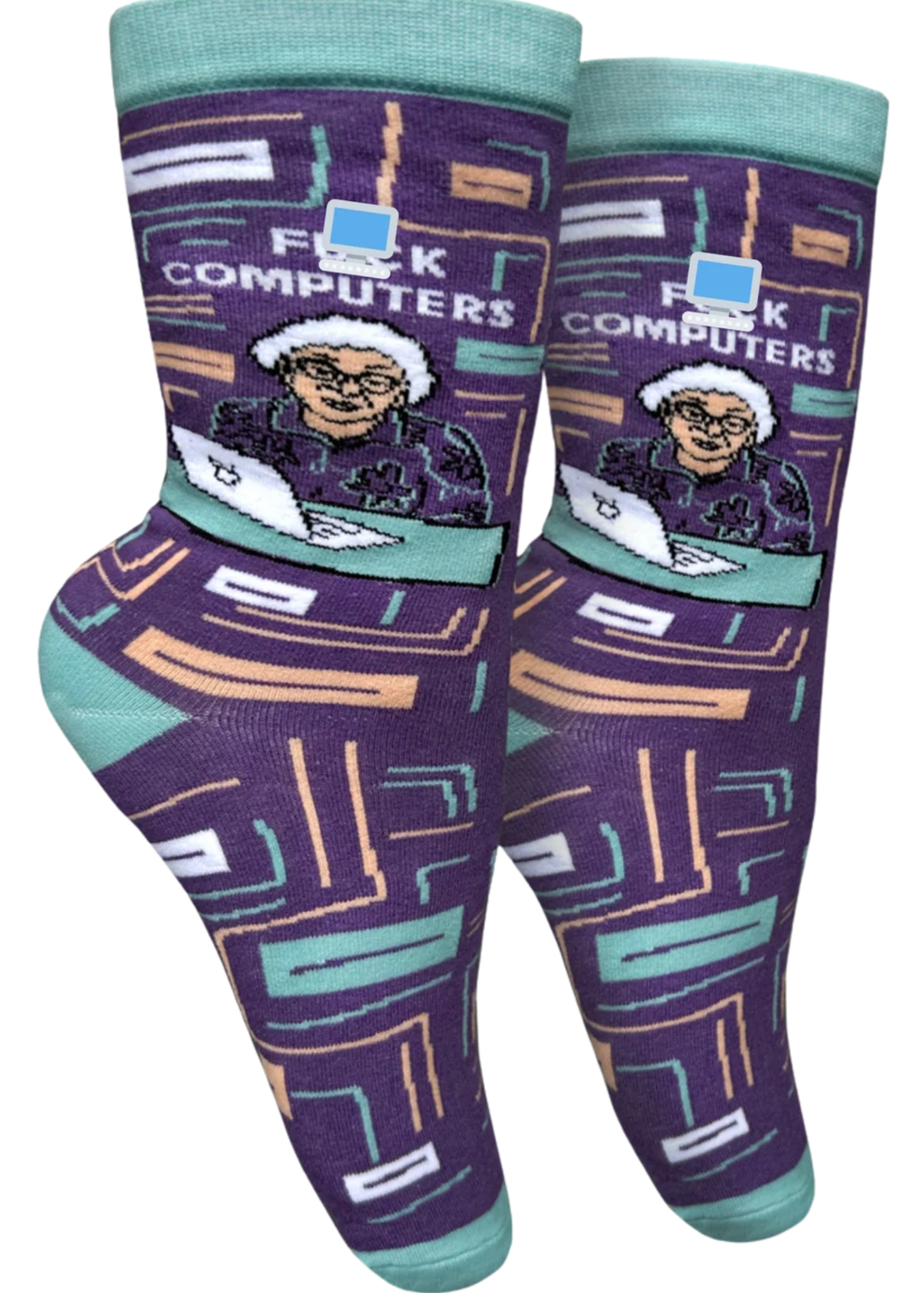 Socktopus - F*** Computers Socks