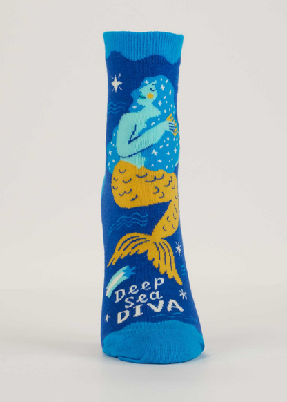 Blue Q - Deep Sea Diva Ankle Socks