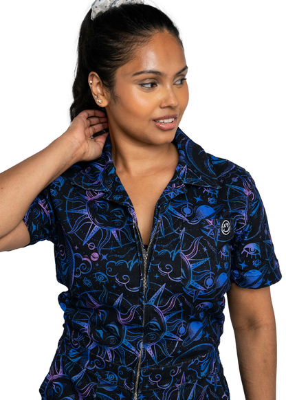 Rebel Romance - Celestial Dreams Boiler Suit