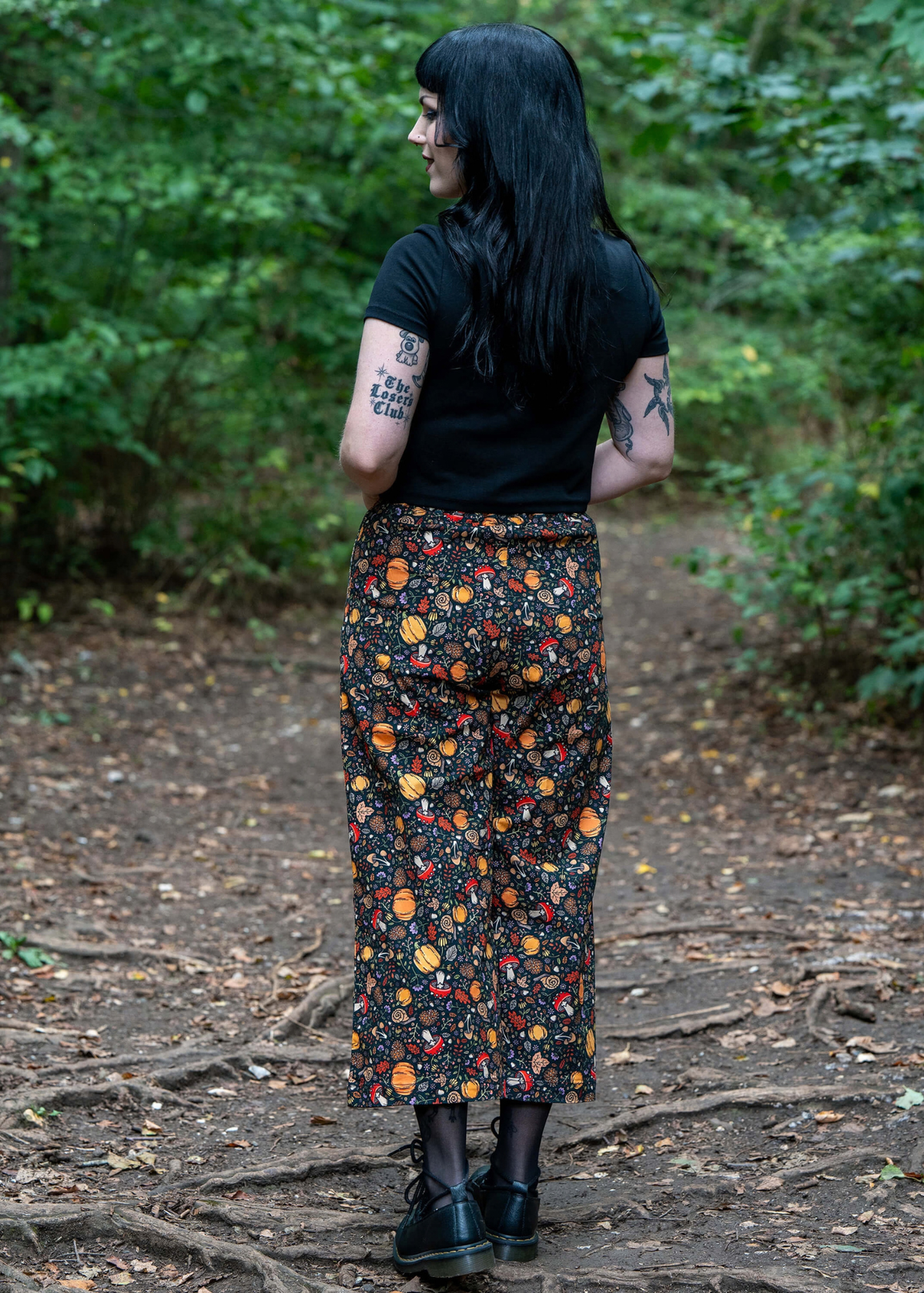 Rebel Romance - Autumn Favourites Wide Leg Cropped Trousers