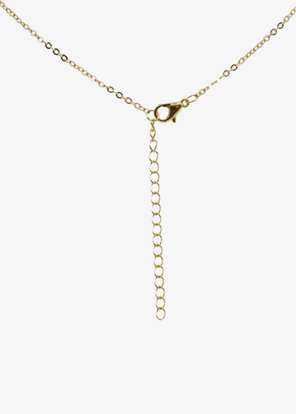 The Edit - Red Bird Cloisonné Heart Necklace