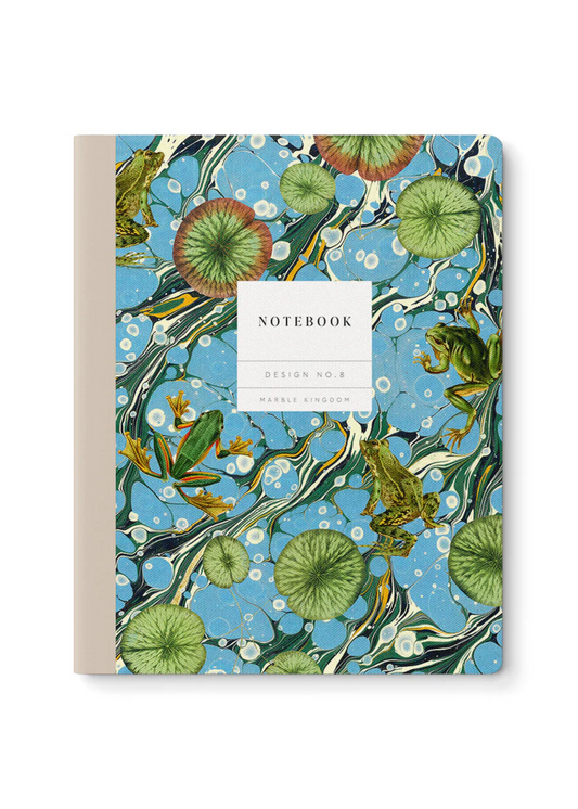 Ohh Deer - Marble Frog Pondlife 10x8 Paperback Notebook