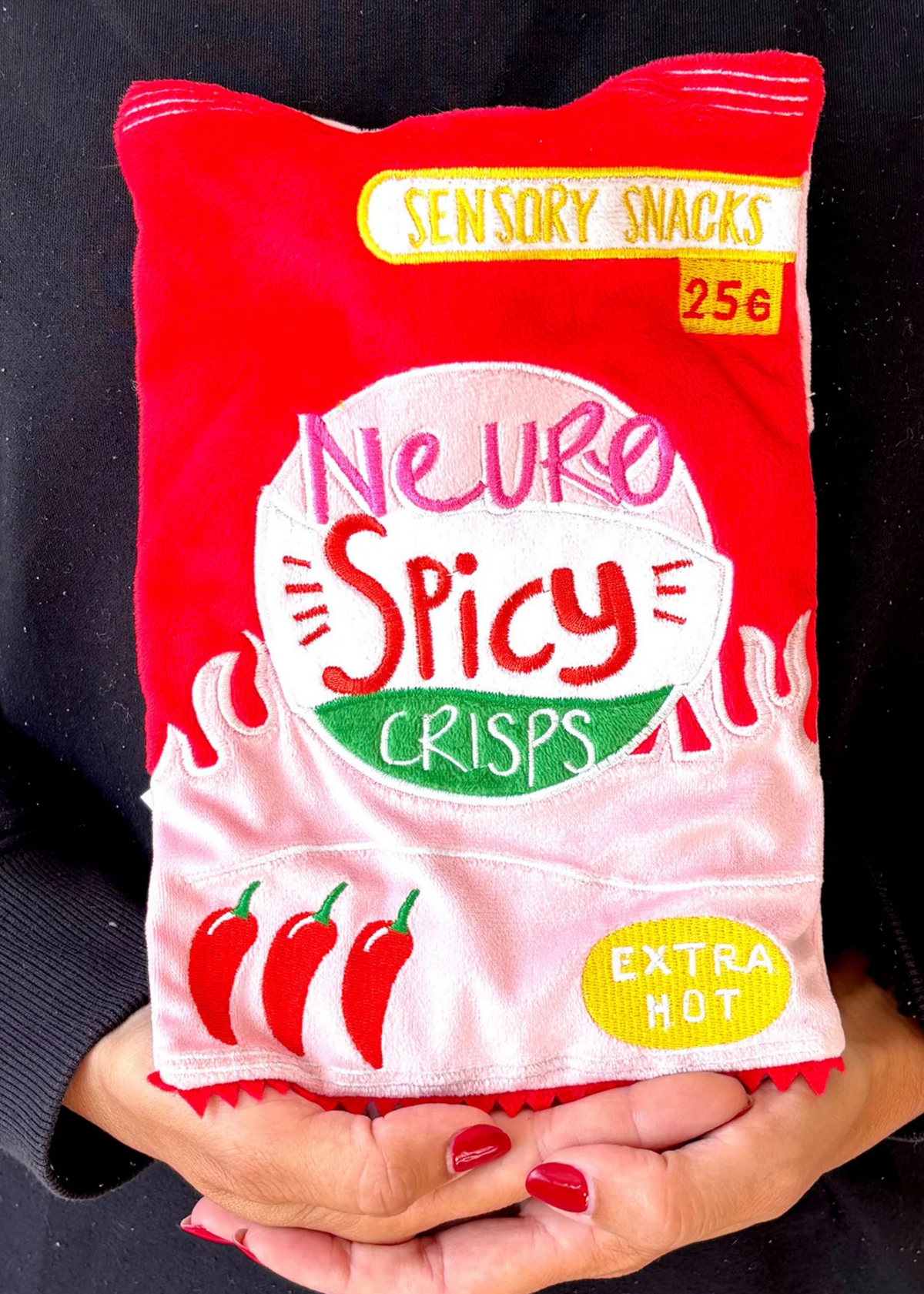 House of Disaster - Small Talk Neurospicy Hot Water Bottle