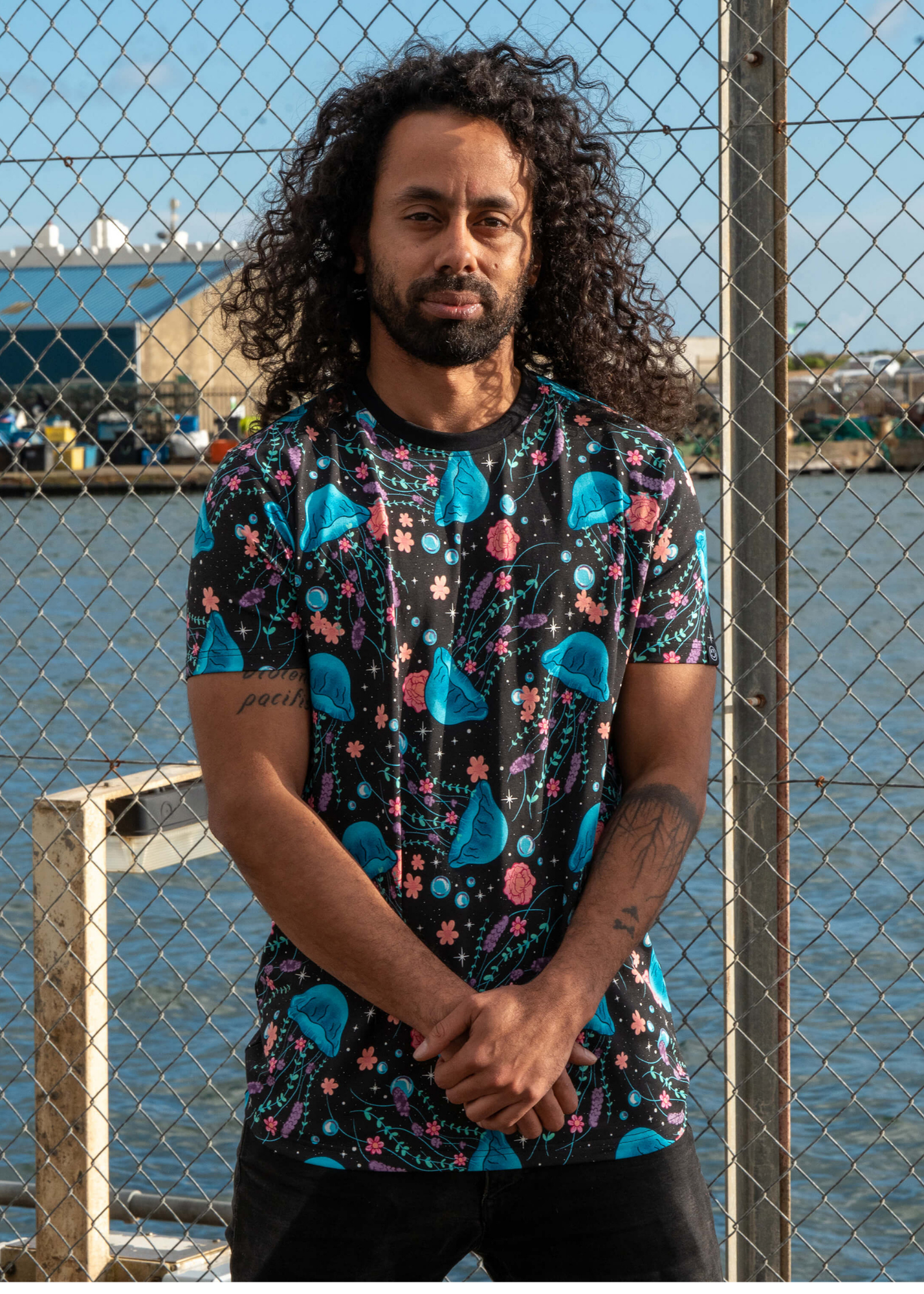 Rebel Romance - Rebel Romance Floral Jellyfish T-Shirt