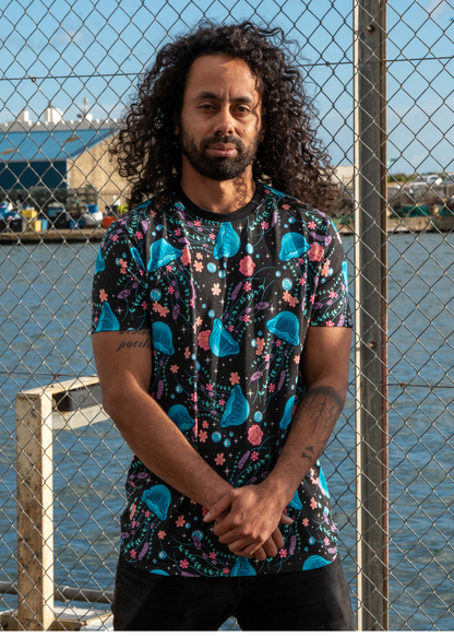 Rebel Romance - Rebel Romance Floral Jellyfish T-Shirt