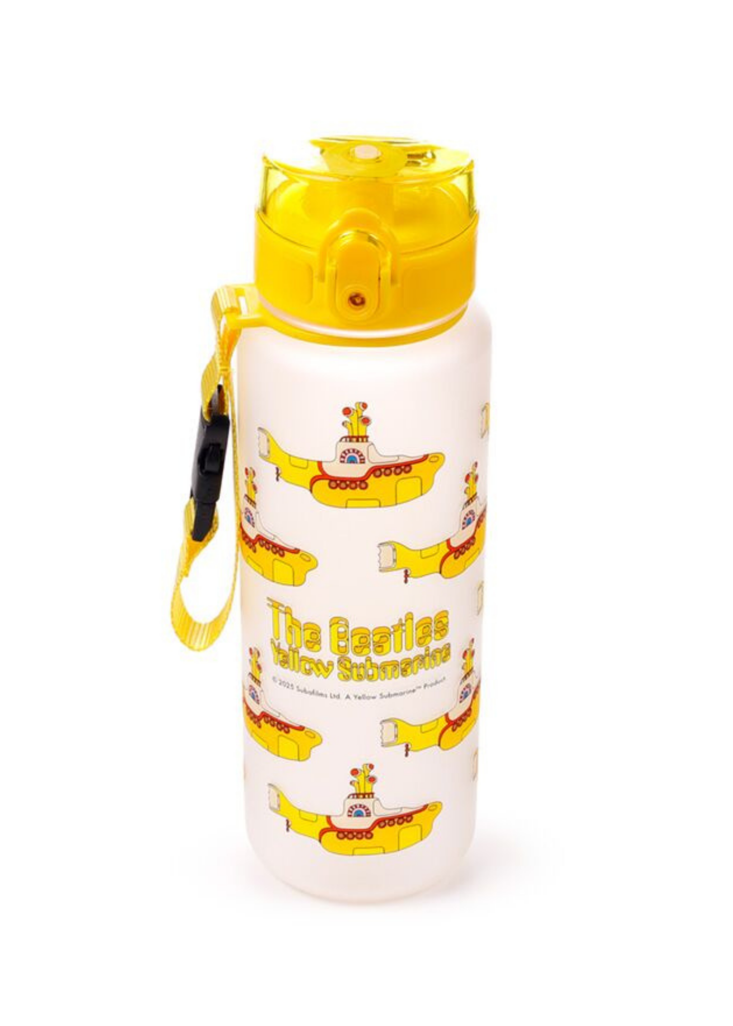 Puckator - The Beatles Yellow Submarine Pop Top 600ml Shatterproof Bottle