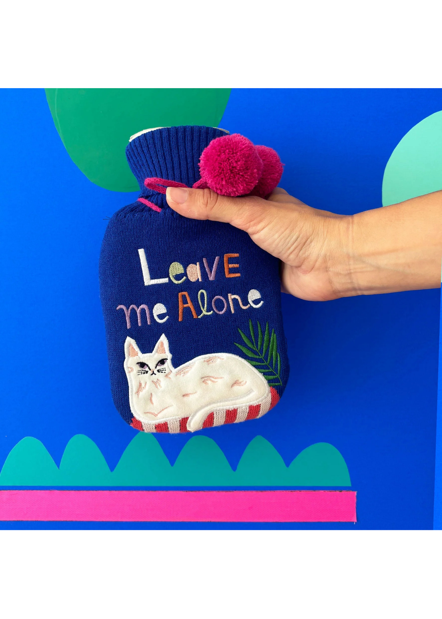 House of Disaster - Catnip Leave Me Alone Hot Water Bottle
