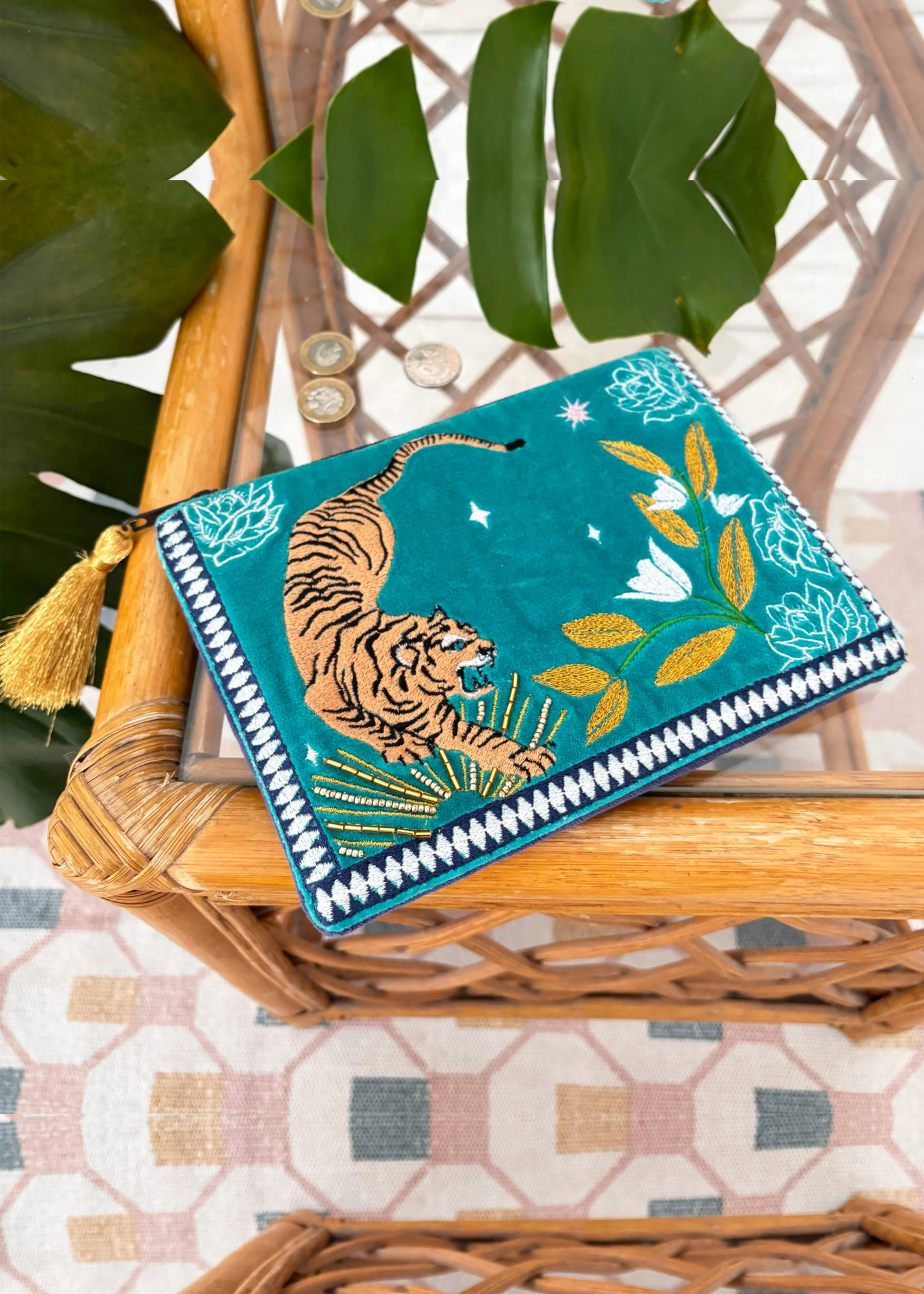 House of Disaster - Inked Tiger Pouch