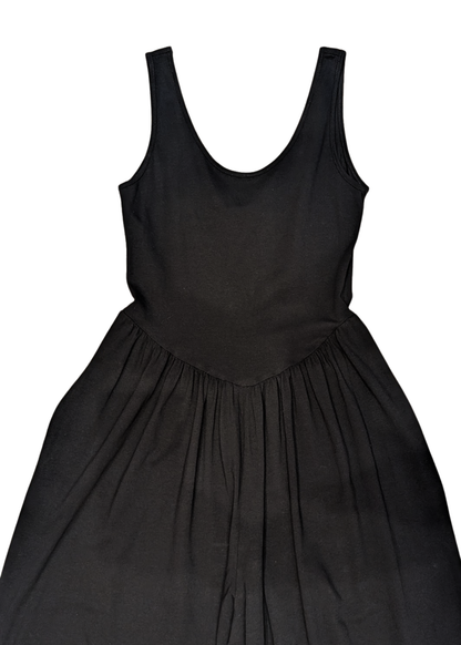 The Edit - Black Sleeveless Jumpsuit