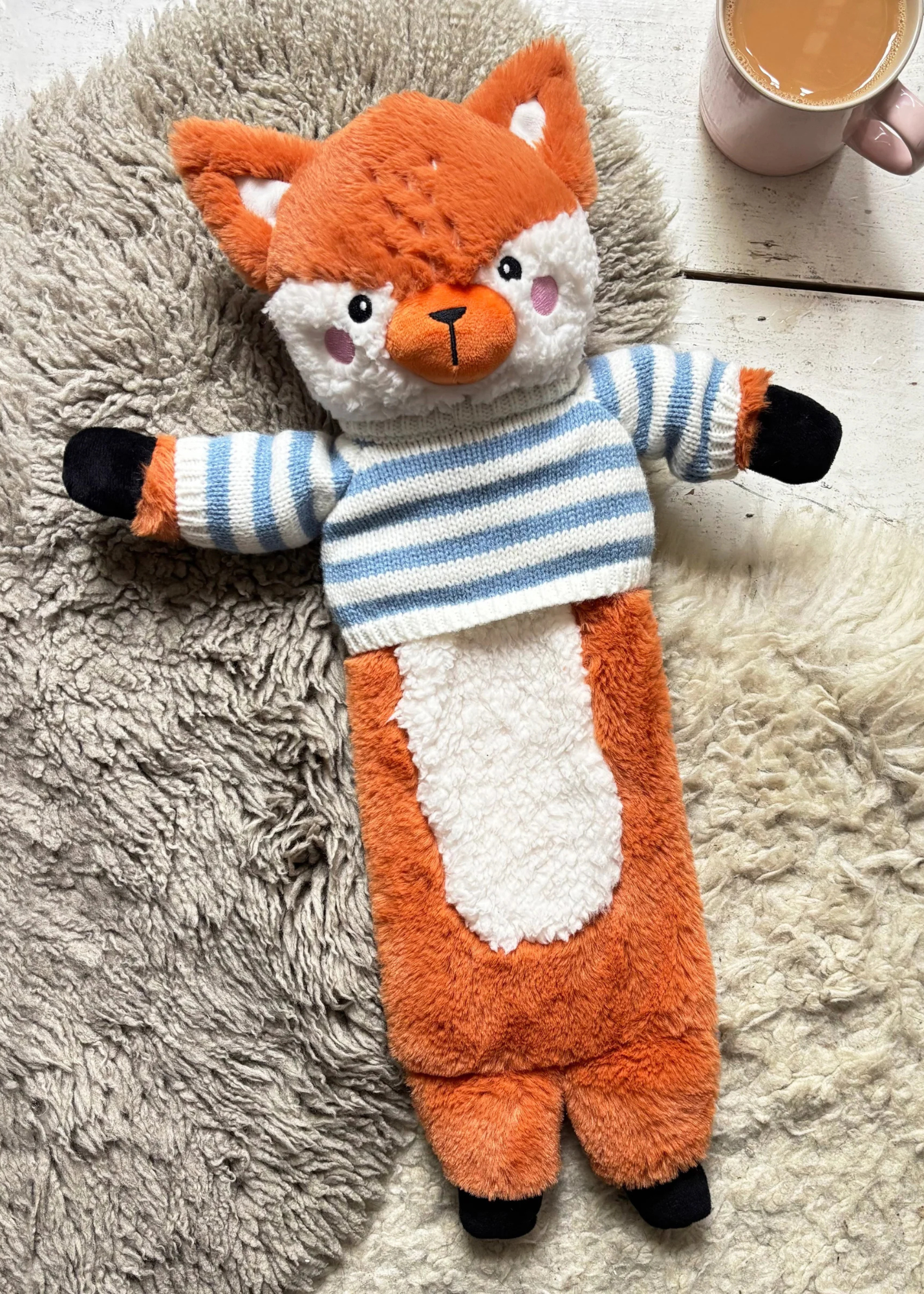 House of Disaster - Hot Water Bottle Fox in a Jumper