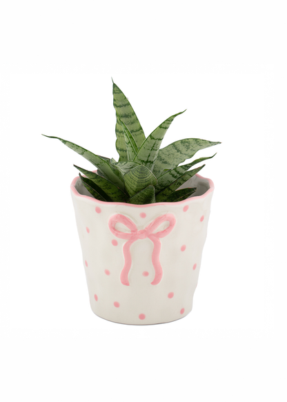 Sass & Belle - Cute Bow Planter