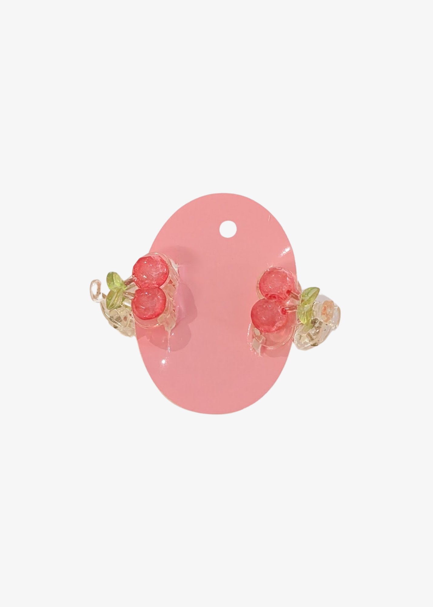 The Edit - Cherry Hair Claw Duo
