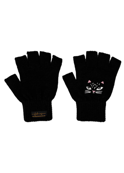 House of Disaster - Feline Fingerless Gloves