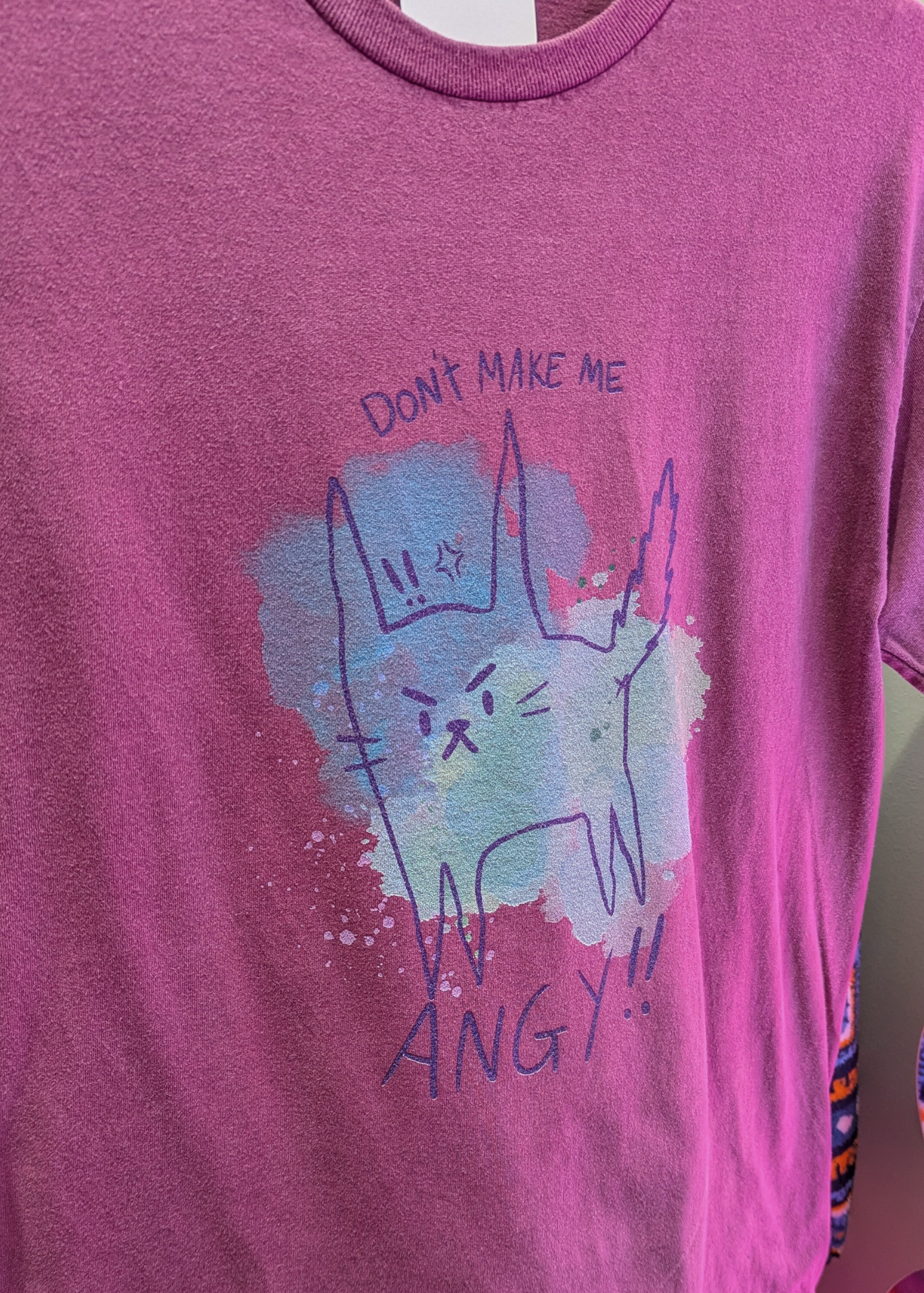 Home of Rainbows - 'Don’t Make Me Angry' Cat Tee