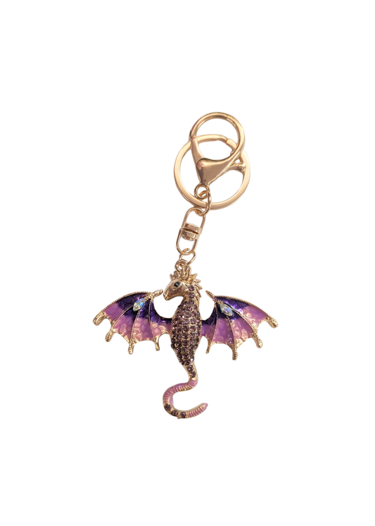 The Edit - Pink Dragon Keyring