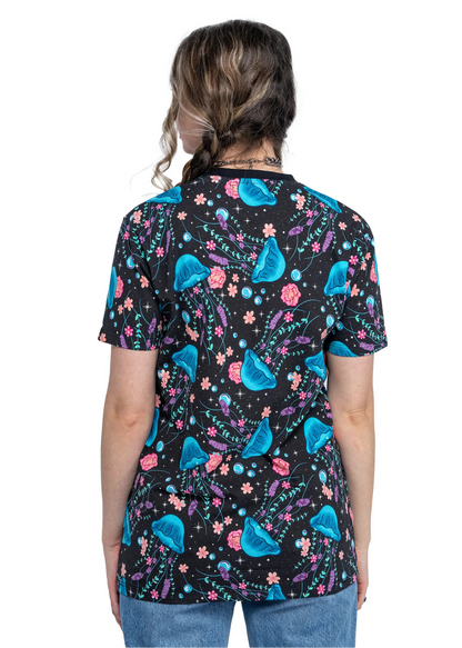 Rebel Romance - Rebel Romance Floral Jellyfish T-Shirt