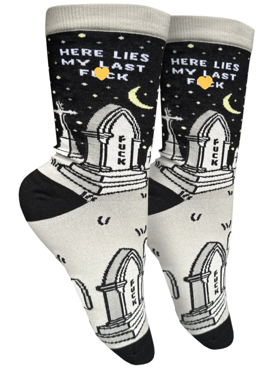 Socktopus - Here Lies My Last F*** Socks
