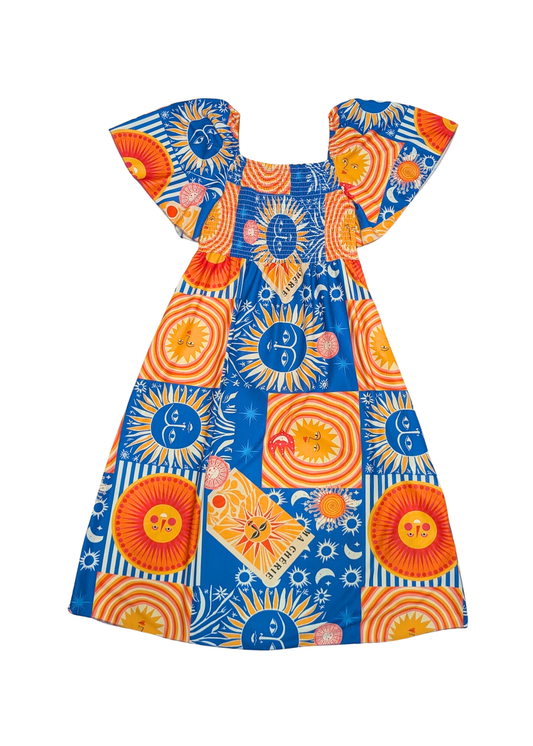 The Edit - The Sunshine Dress with Flutter Sleeves