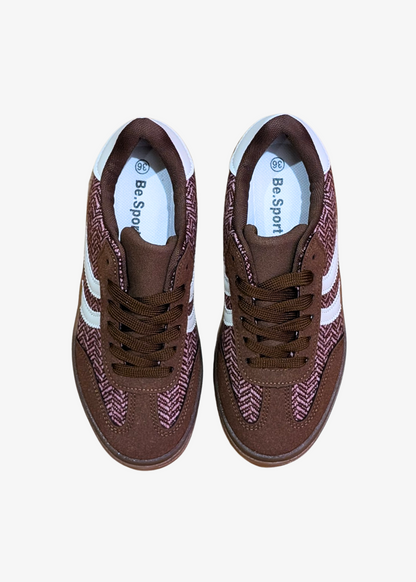 The Edit - Maroon Platform Trainers