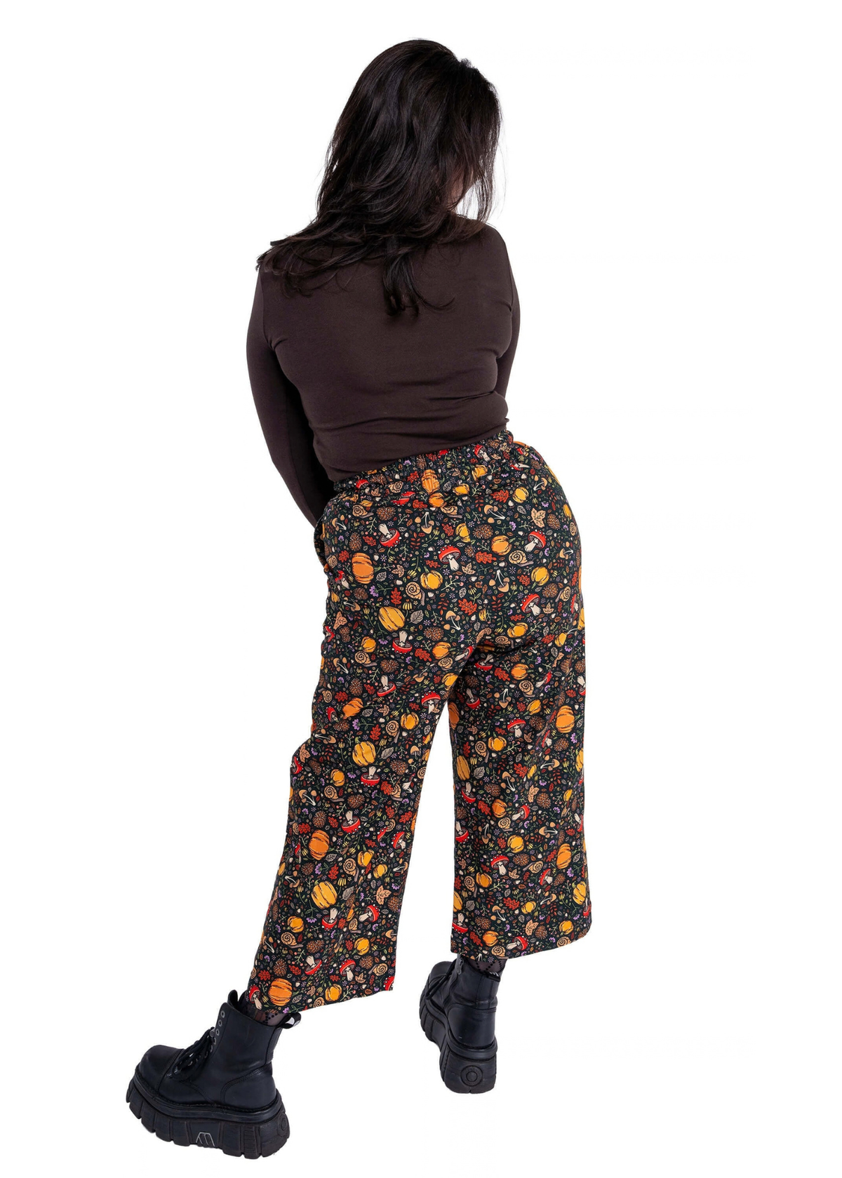 Rebel Romance - Autumn Favourites Wide Leg Cropped Trousers