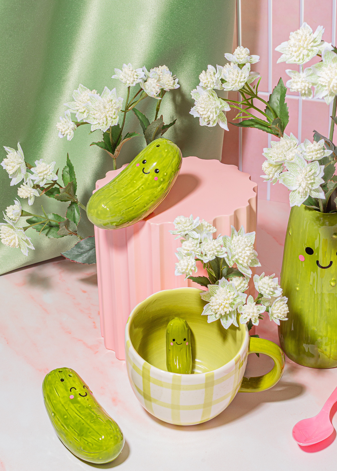 Sass & Belle - Pickle Salt & Pepper Shaker