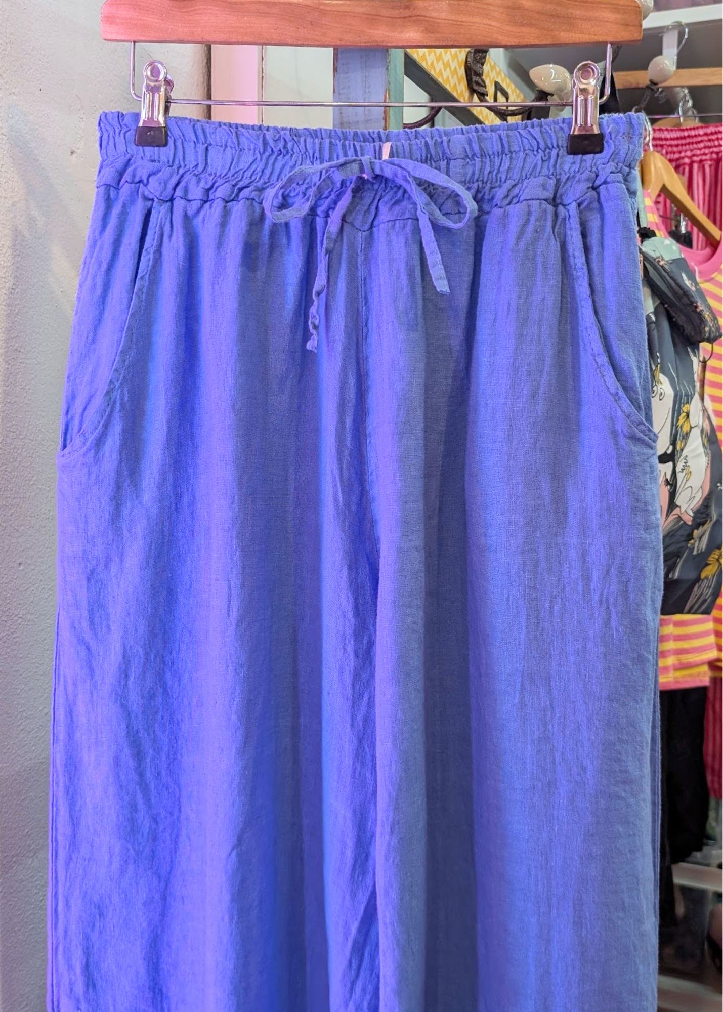 The Edit - Cornflower Blue Trousers