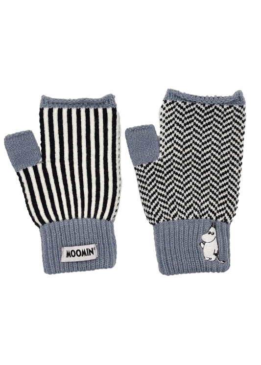 House of Disaster - Moomin Herringbone Fingerless Gloves