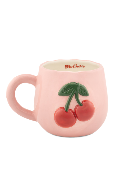 Sass & Belle - Handpainted Cherry Mug