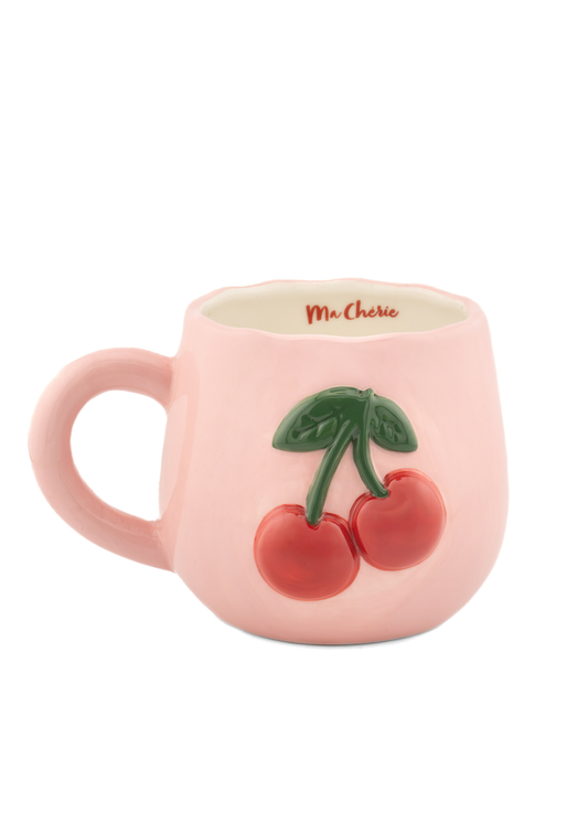 Sass & Belle - Handpainted Cherry Mug