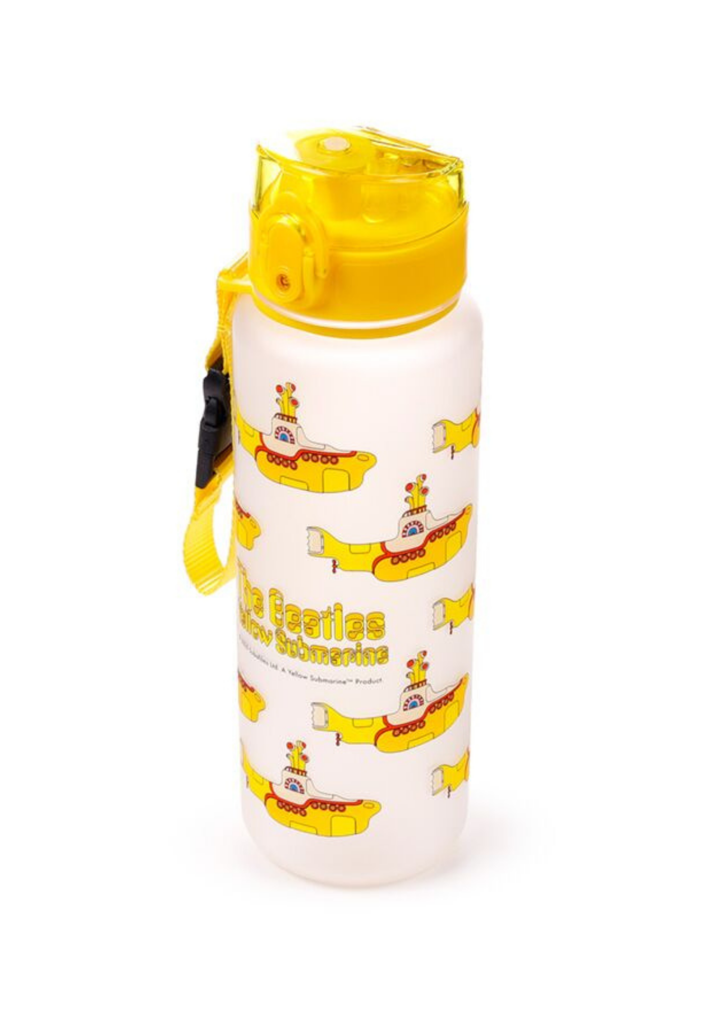 Puckator - The Beatles Yellow Submarine Pop Top 600ml Shatterproof Bottle