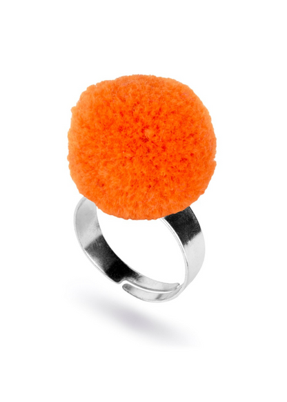 Joe Cool - Adjustable Colourful Pom Pom Rings