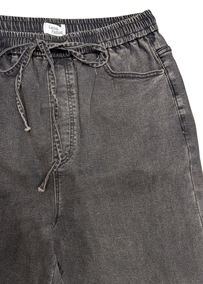 The Edit - Super Stretch Black Denim Jeans