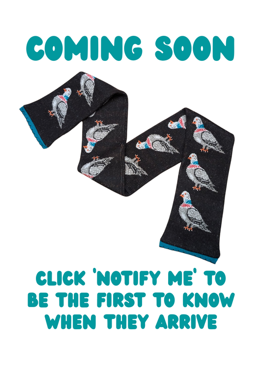 Home of Rainbows - Pigeon Knit Scarf