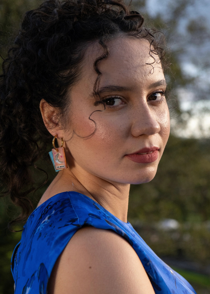 Cuteryko - Tarot Card Hoop Earrings