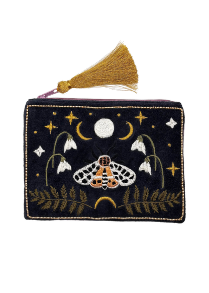 House of Disaster - Secret Garden Moth Pouch