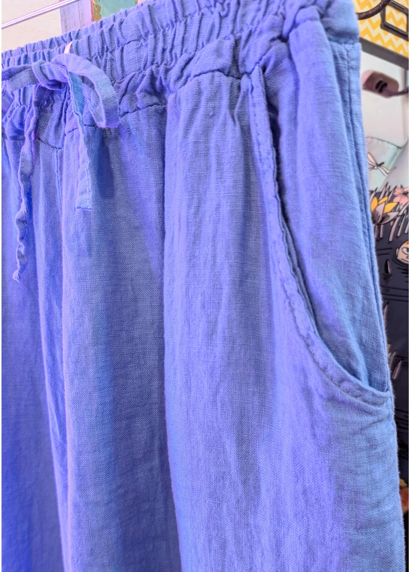 The Edit - Cornflower Blue Trousers