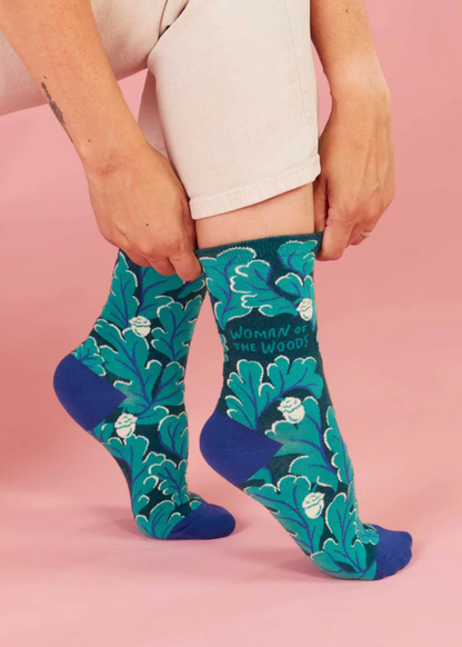 Blue Q - Woman of the Woods Crew Socks