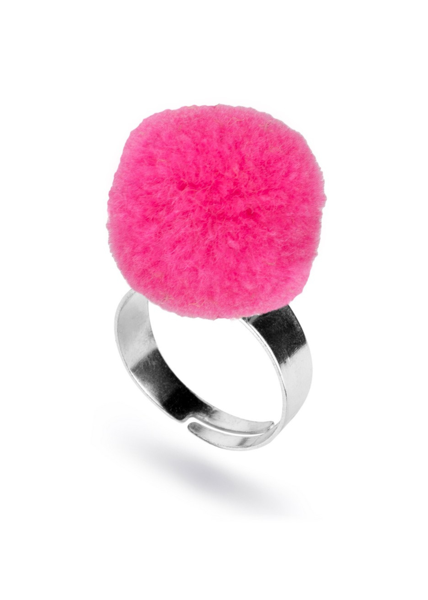 Joe Cool - Adjustable Colourful Pom Pom Rings