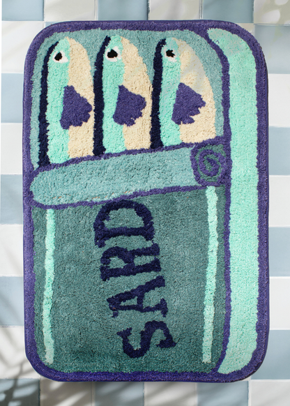 Sass & Belle - Sardine Tufted Bath Mat