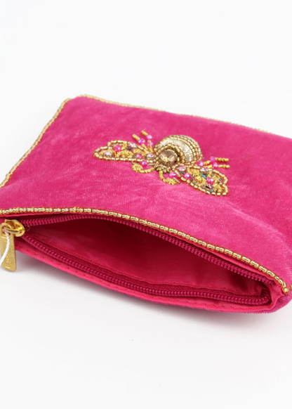 My Doris - Bee Purse in Gold and Pink