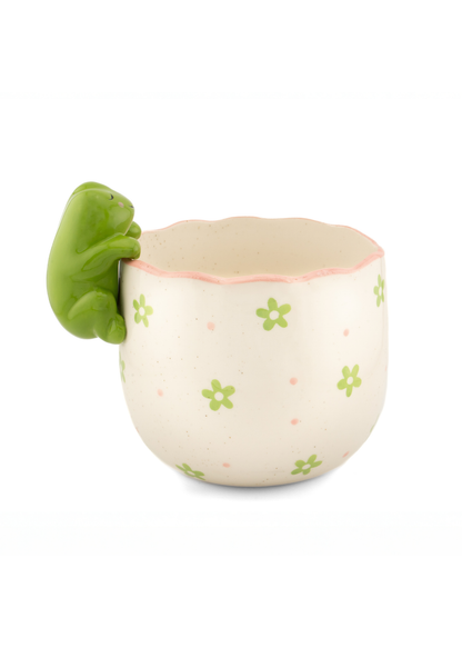 Sass & Belle - Peeking Frog Planter